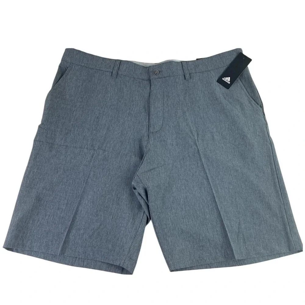 Adidas Ultimate365 Golf Shorts Men's 38 Dark Grey Heather Woven‎ NWT NEW